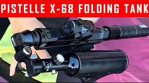 Max Power Pistelle X-68 50+ Joules Folding Air Buttstock Adapter Gen3 Locking Mechanism #defense 