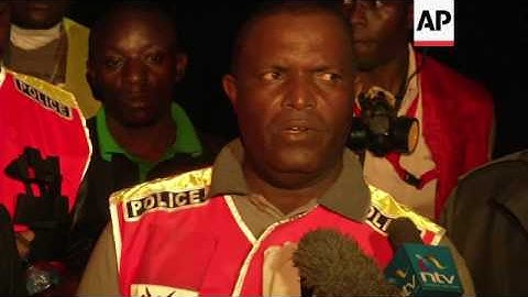 Children rescued after eight-story building collapses