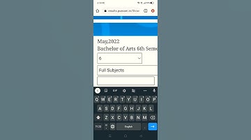 B.A 6sem result May 2022 ahh gya #puchdexam #puresult #puexam2022