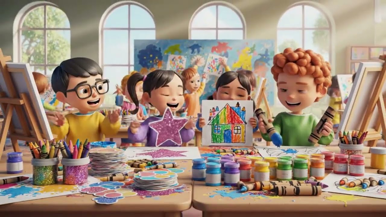 Kitty’s Special School Birthday Party 🐱🎂 Happy kids Toons Cartoon