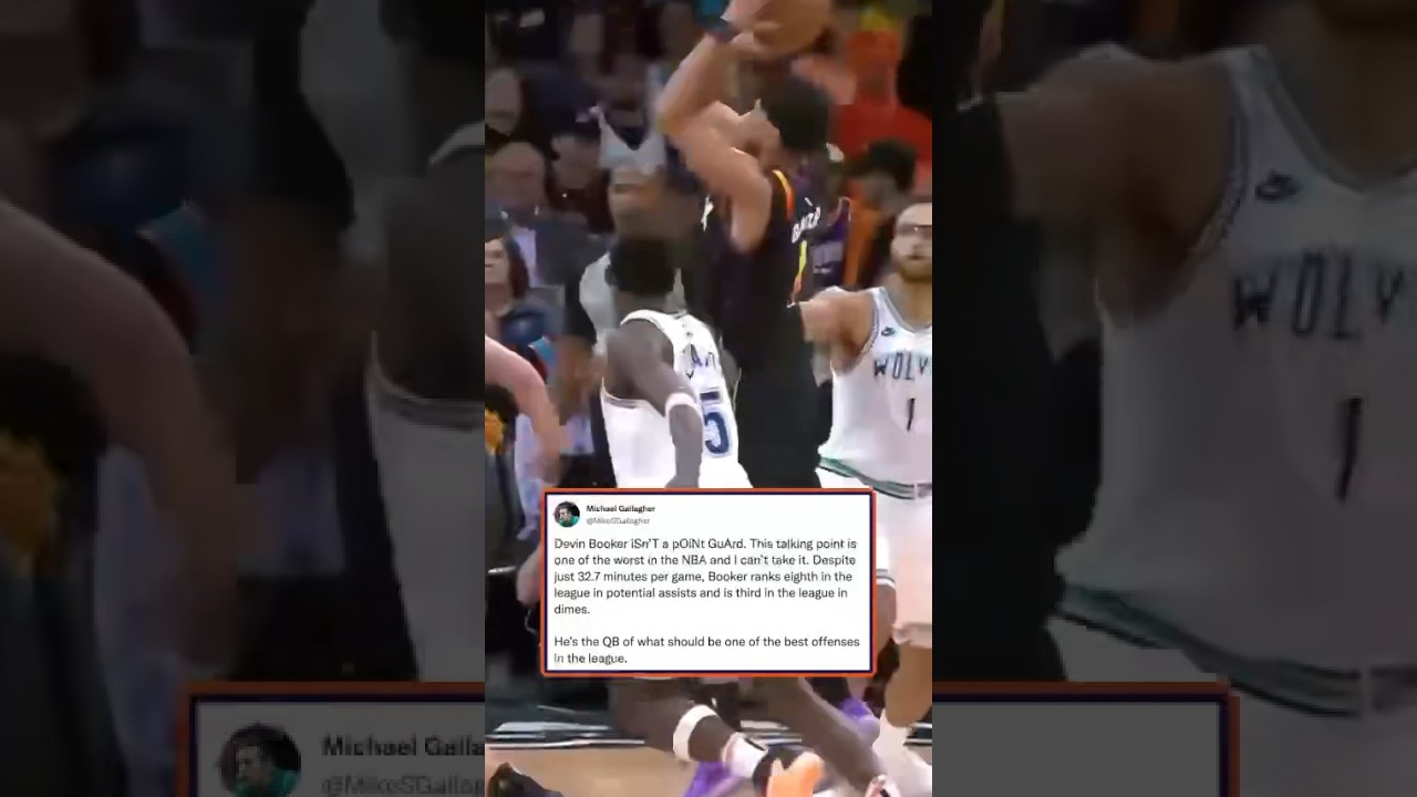 Devin Booker is the LEADER for the Suns