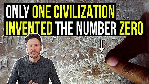 Why only ONE ancient CIVILIZATION invented the true number ZERO!