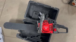 Craftsman S205 Chainsaw Review