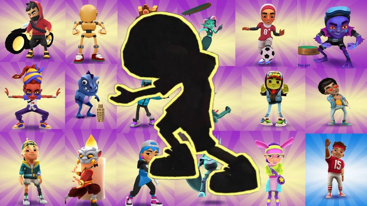 Characters in 2023  Subway surfers, Surfer, New skate