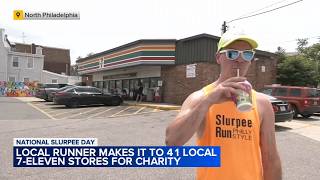 Philadelphia man runs to 41 7-Eleven locations on 'Free Slurpee Day'