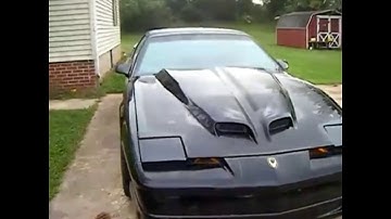 NIGHTMARE TRANS AM 1989 Pontiac Firebird  GTA Built L98 To A 383 Stroker Mild Cam Full Tube Headers