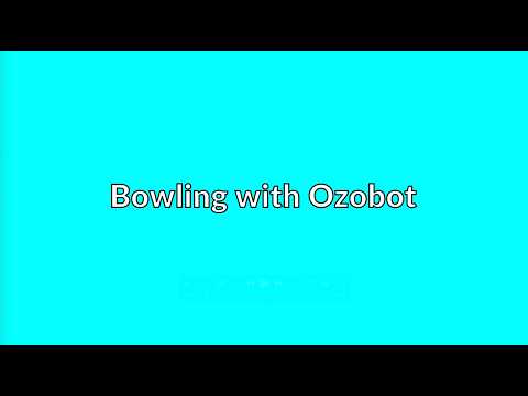 Bowling with Ozobot: Color Codes & Blockly Coding Challenge