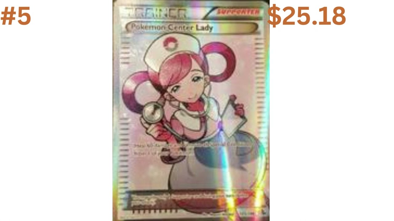 Top 10 most expensive cards in XY Flash Fire