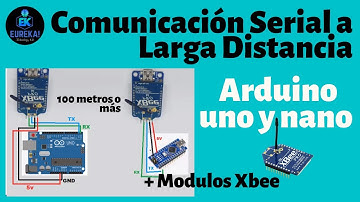 Comunicación Serial Arduino módulos XBee 2025 / Comunicación a largas distancias