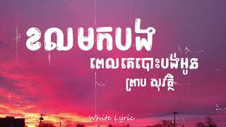 ខលមកបងពេលគេបោះបង់អូន - ព្រាប សុវត្ថិ ( ????? )