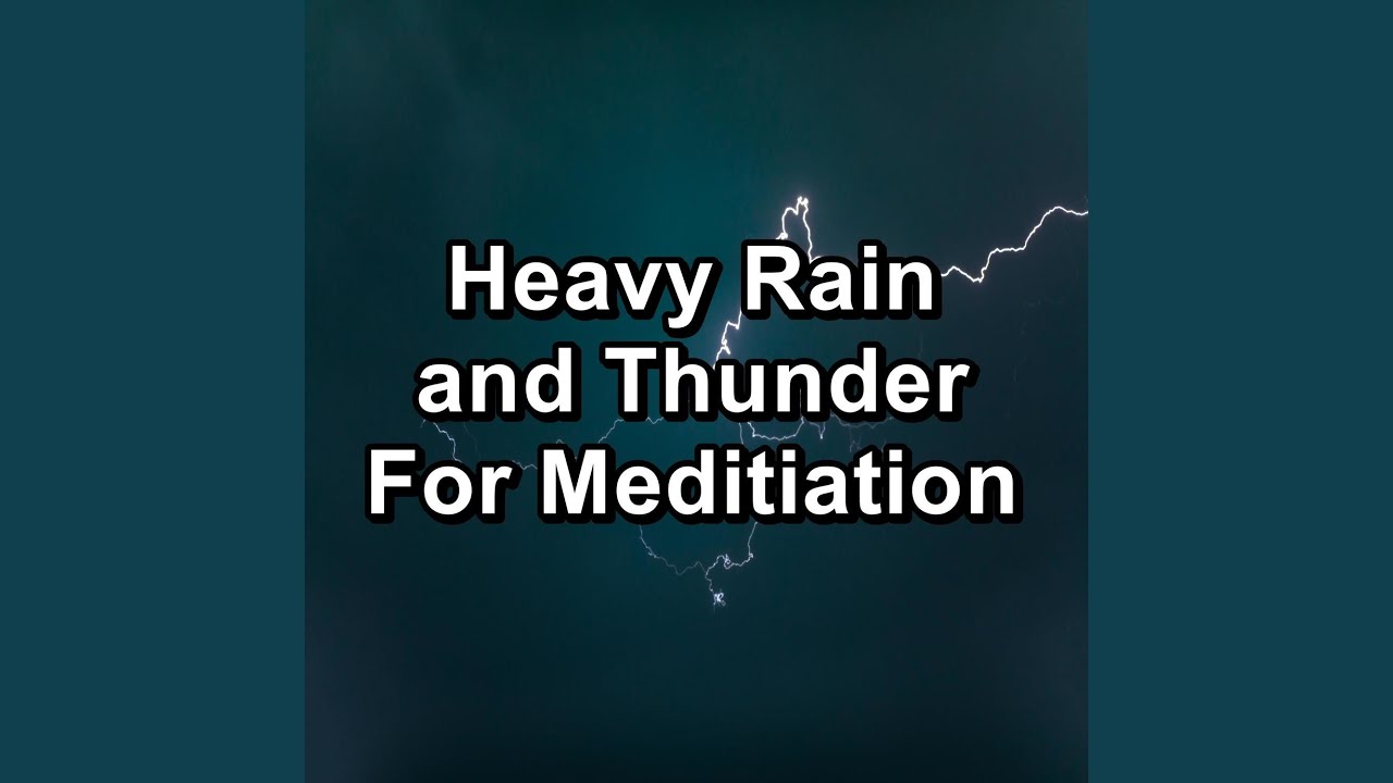 Forest Rain and Thunder Anti Stress To Sleep with for 8 Hours