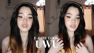 E-Girl Makeup Look Hannah Owo Tutorial Ft. Lashgoddess
