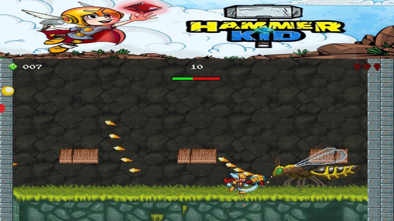 Hammer Kid 🔨 | Do Nível 1 ao 10 + Batalha Contra o Chefe!