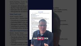 This is a 10/13 resume according to ATS#careerhound #remotejob #remotework #wfh
