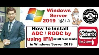 How to Install ADC & RODC by using IFM in Windows Server 2019, Video No 28