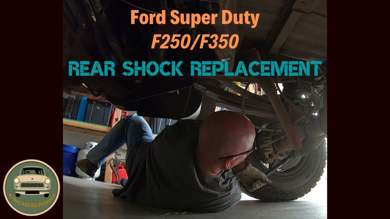 F250 Rear Shock Replacement DIY Step by Step YouTube