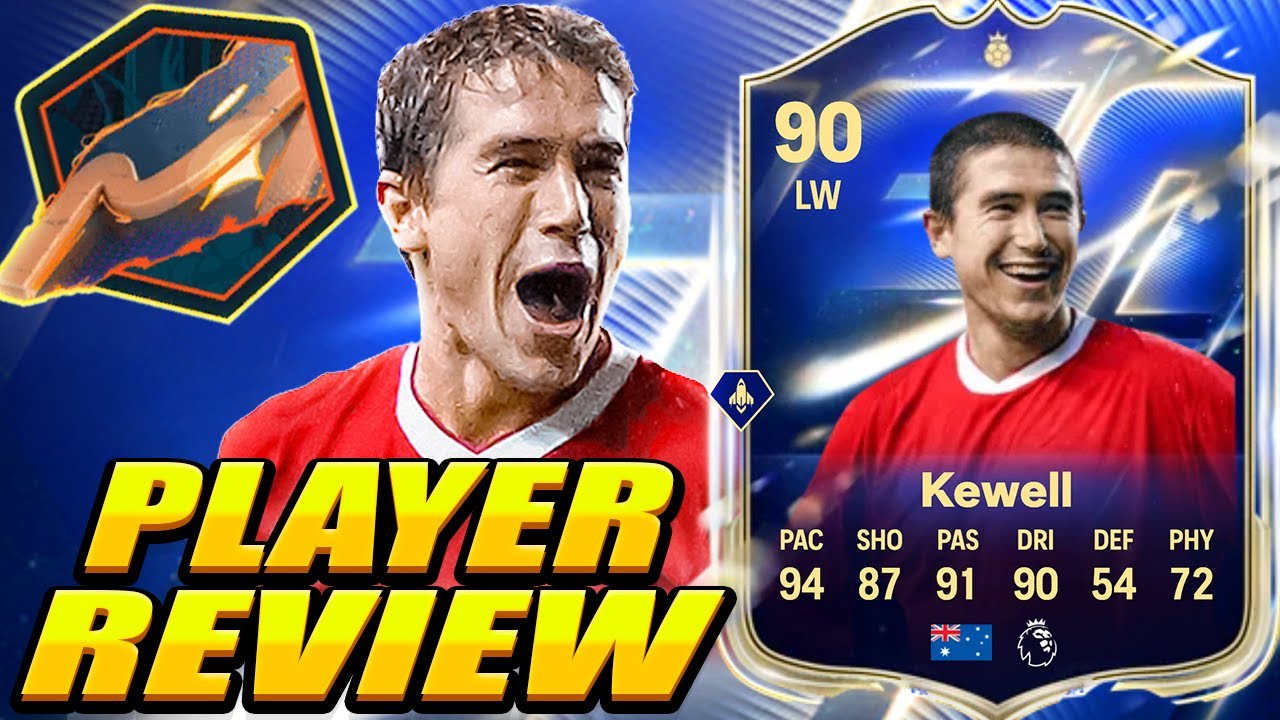 He COOKS EVERY FULL-BACK… ⚡🔥 90 TOTY Hero Kewell Review! 90 Kewell Team of the Year Hero Review!