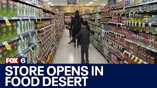 Sentry Foods opens in Milwaukee food desert, addresses need | FOX6 News Milwaukee