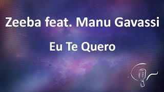 Zeeba feat. Manu Gavassi - Eu Nunca (Karaoke)