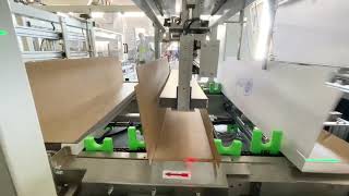 SPC flooring carton packing and stacking automatic line