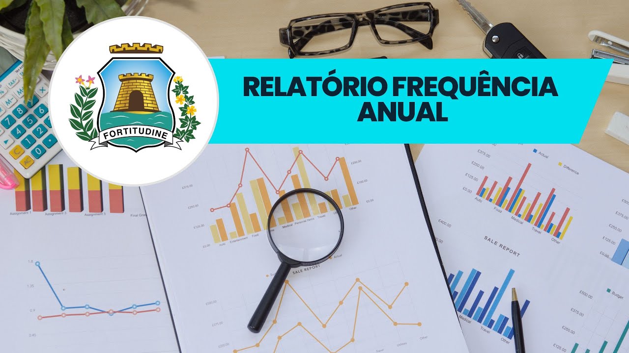 Menu Relatório Frequência anual