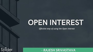 USING OPEN INTEREST IN EFFECTIVE WAY WHILE TRADING IN OPTIONS