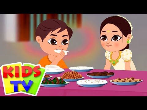 Appam Malayalam Rhyme, അപ്പം, Kochu Poocha, Ambili Ammava + More Preschool Animated Cartoon Rhymes