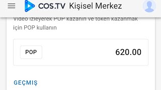 Cos.tv Ile Contentos Cos Token Kazan 20 Borsada Listeli Herkese Üyelik Için 700 Pop Ödül