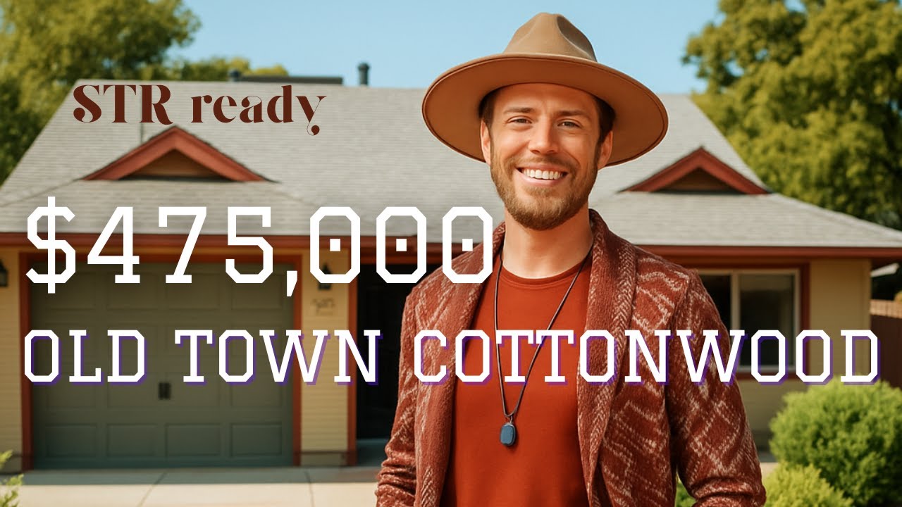 🪵 Historic Old Town Cottonwood Gem | STR Ready + Walk to Wineries 🍷