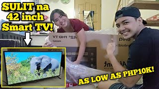 CHIQ 42 inch Smart TV - UNBOXING & REVIEW | SOBRANG SULIT!