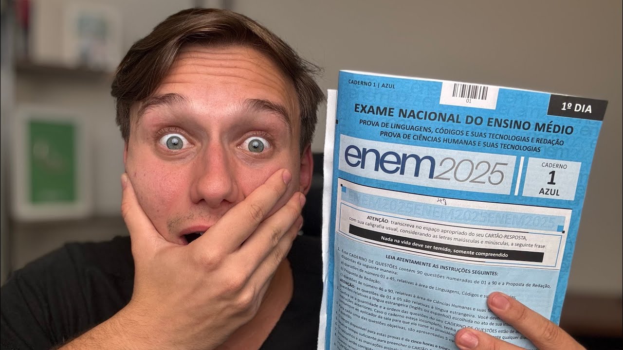 VAZARAM A PROVA DO ENEM 2025 (DOSSIÊ COMPLETO)