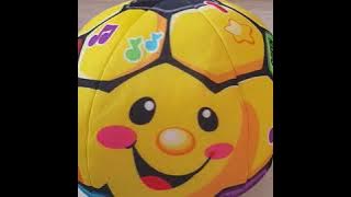 Fisher Price laugh and learn singin' soccer ball