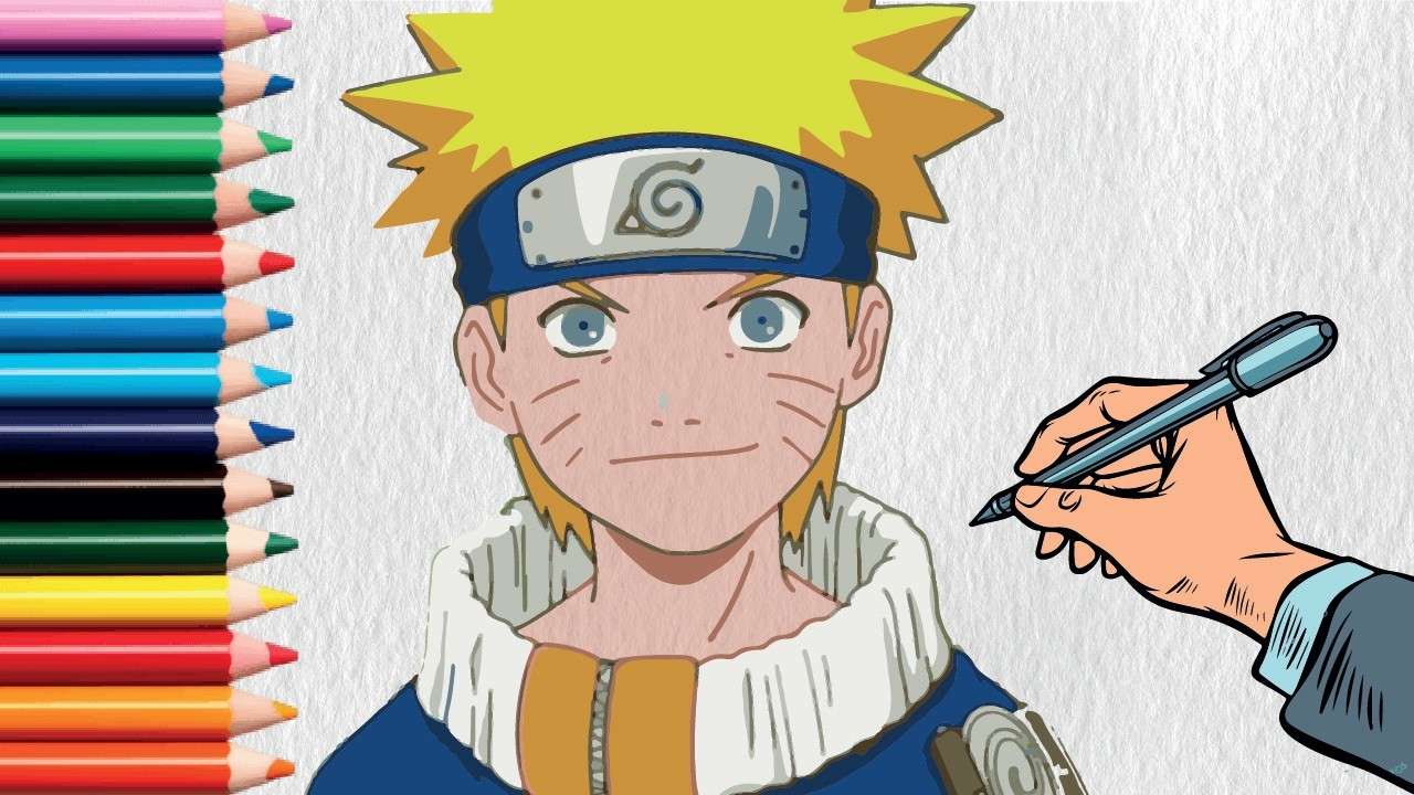 Coloring Naruto Uzumaki 🎨 | Naruto Nasıl Boyanır?