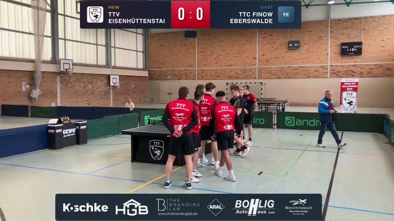 22.02.2026 - VL - TTV Eisenhüttenstadt vs. TTC Finow (9:5) Teil1
