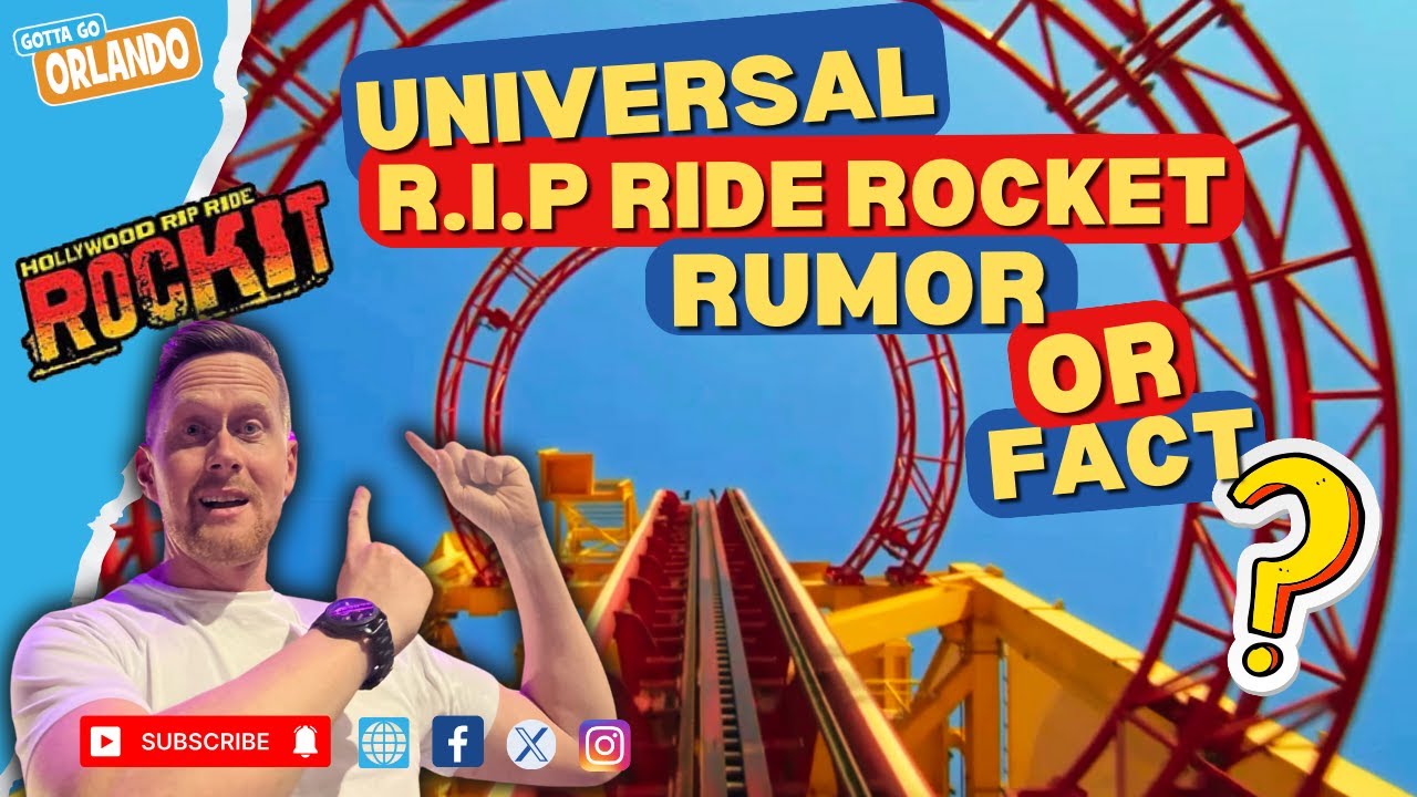 Roket Rit Universal Universal Studios Rip Ride Rocket Rumored to be dismantled? - YouTube
