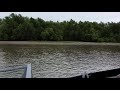 Cruising On A Crew Boat On The Mississippi River South Of New Orleans