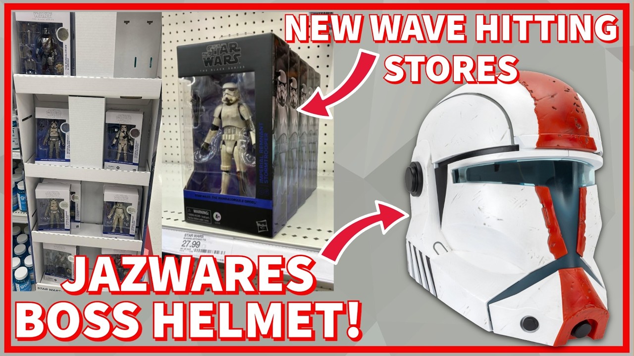 Огромные новости о серии Black Series! Первая волна фигурок поступит в продажу! Представлен шлем ...