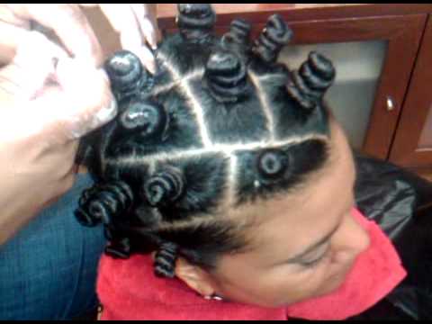 TRANSITIONAL STYLE SET COMPLETED FULL HEAD OF BANTU KNOTS