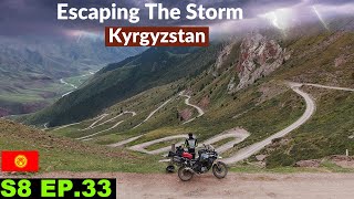 Lucky Escape From Dangerous Storm S8 Ep.33 Stan To Japan Motorcycle