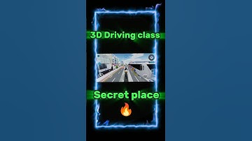 Secret 3D Driving class: The Hidden Location!
