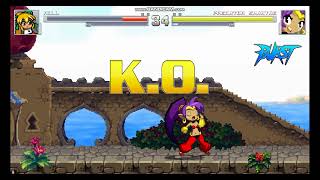 M.u.g.e.n Battles Roll Vs Shantae