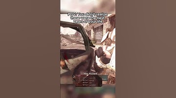POV: You played Call of Duty in its Prime #callofduty #cod #nostalgia