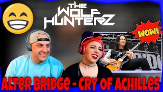 Alter Bridge - Cry Of Achilles (Lyrics) THE WOLF HUNTERZ Reactions