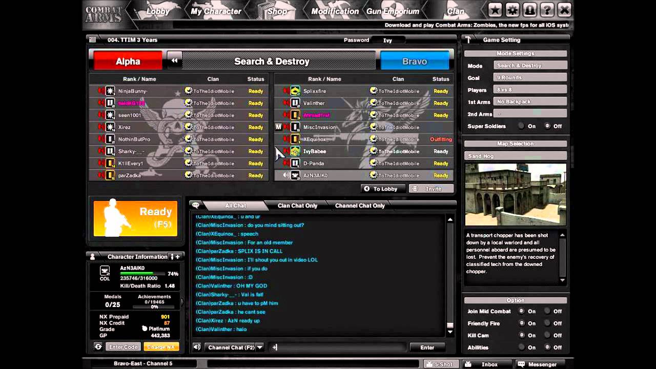 ToTheIdiotMobile 3rd Anniversary Tribute | A Combat Arms Clan Tribute Video
