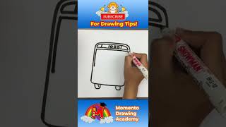 How To Draw Tayo The Little Bus Step By Step For Beginner #drawing #drawingtutorial #shorts