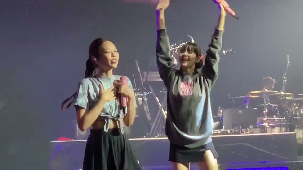 221025 Blackpink - As if it’s your last Dallas 10252022 Concert ending encore stage