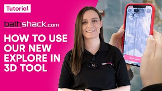 How to use our new EXPLORE IN 3D tool | A Bathroom Renovation Must Have!