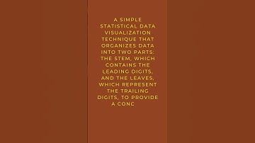 stem and leaf plot | how to make a stem and leaf plot