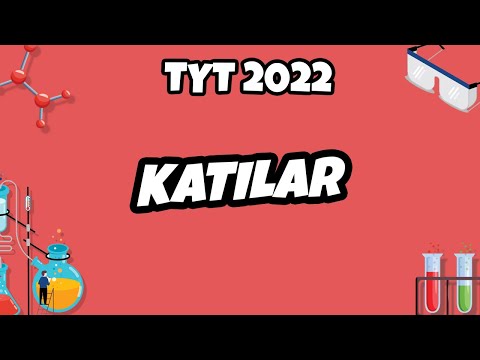 Katılar | TYT Kimya 2022 #hedefekoş