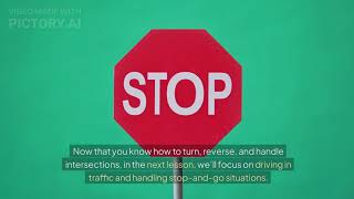 Lesson 5: Turning, Reversing & Handling Intersections in an Automatic Car